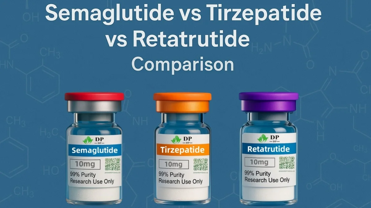 retatrutide vs semaglutide vs tirzepatide